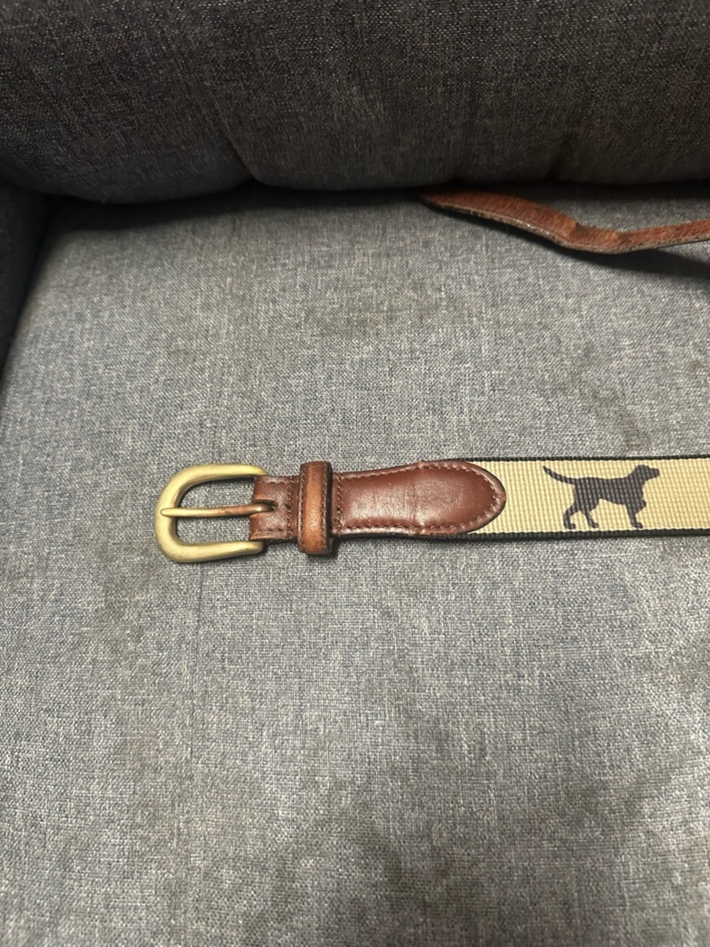 Orvis Labrador Retriever Needlepoint Belt - Picture 10 of 10